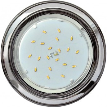 Встраиваемый светильникECOLA GX53 H4 FF53H4ECB черный хром Встраиваемый светильникECOLA GX53 H4 FF53H4ECB черный хром